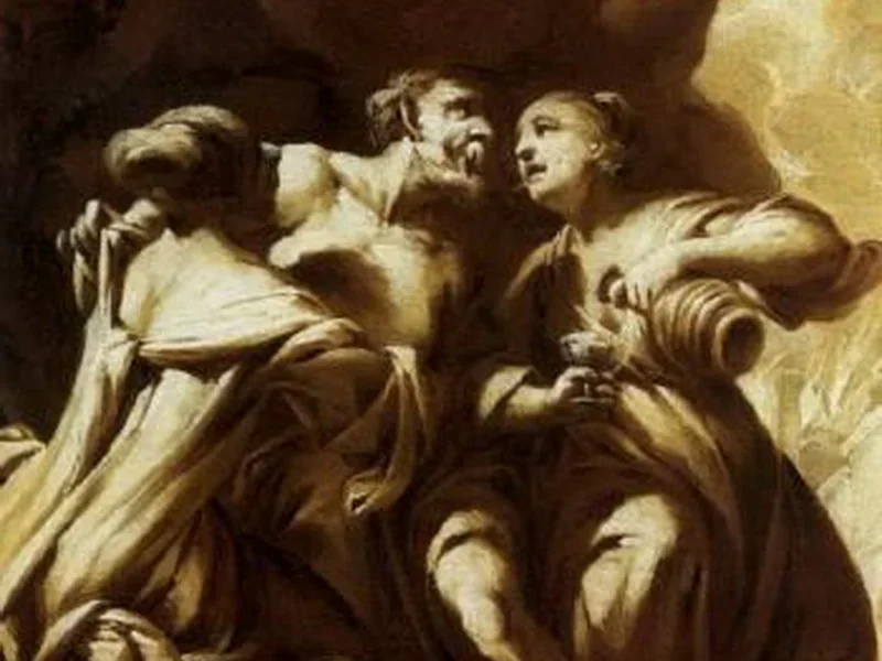 1639-Giovanni Battista Lucini - Lot e le figlie
